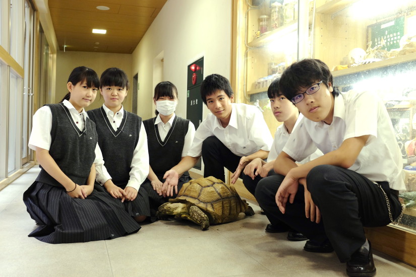 フリペ制作日記➁】郁文館夢学園・生物部へ取材に行ってきました 
